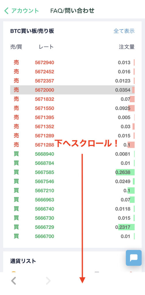 コインチェック取引所レート